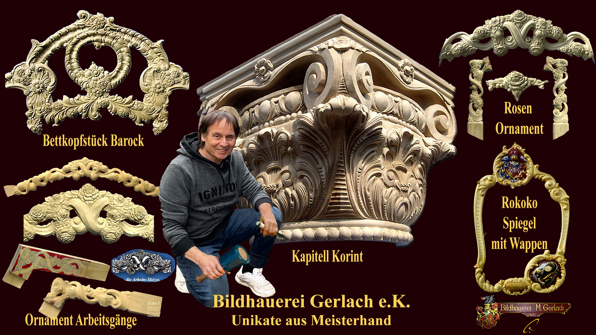 Ornamente Infos – Bildhauerei Gerlach